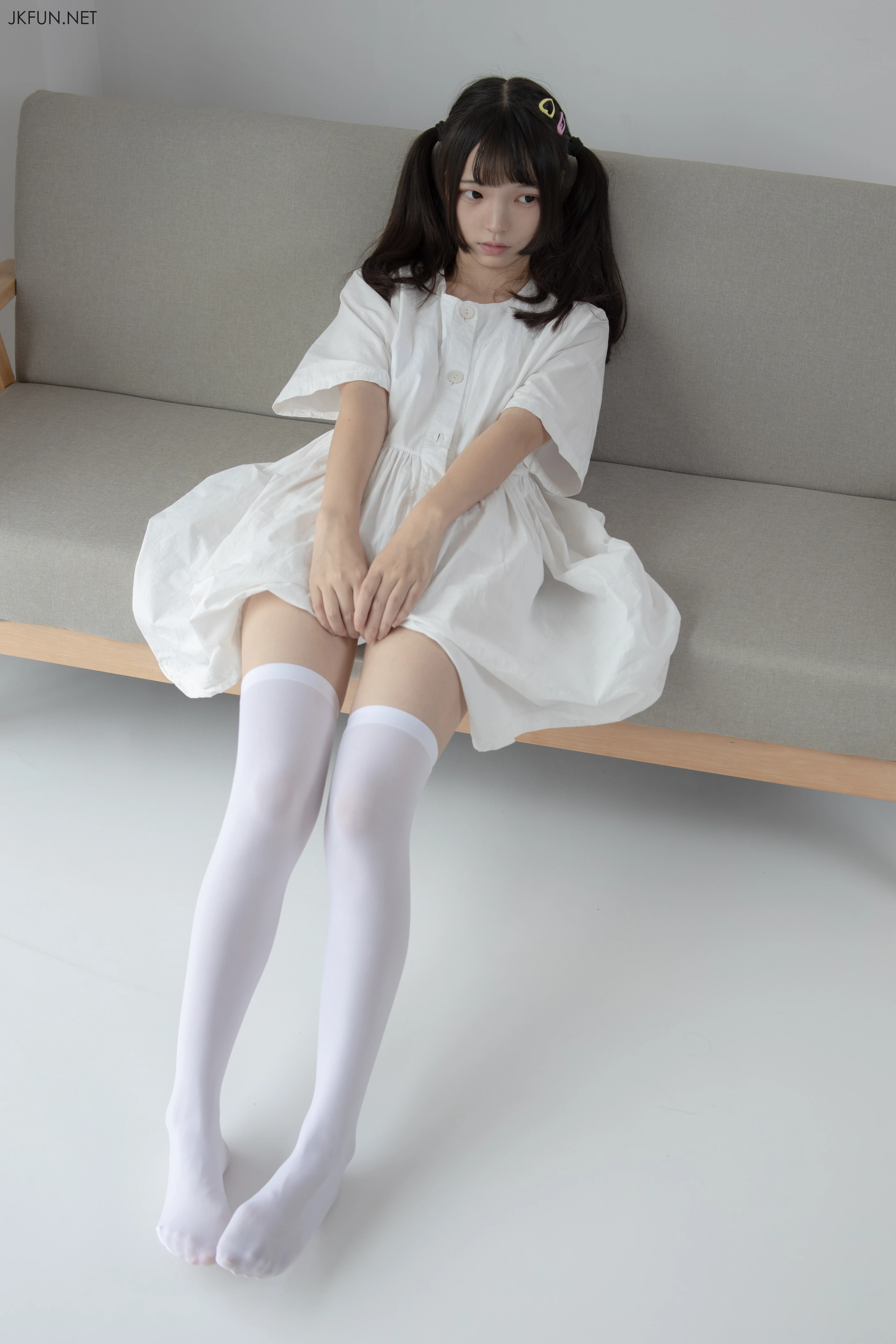森萝财团 [JKFUN-014] 默陌 白衣飘飘的年代 [91P 1V]插图5